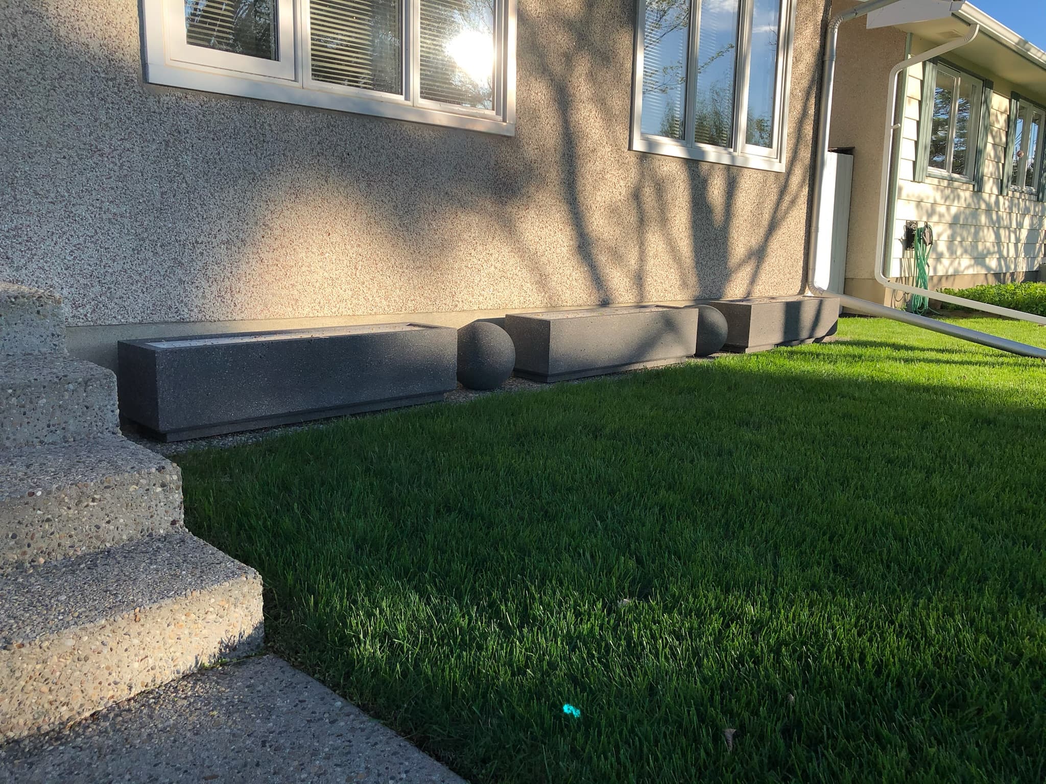 Complete yard transformation in Calgary by Taha Landscaping