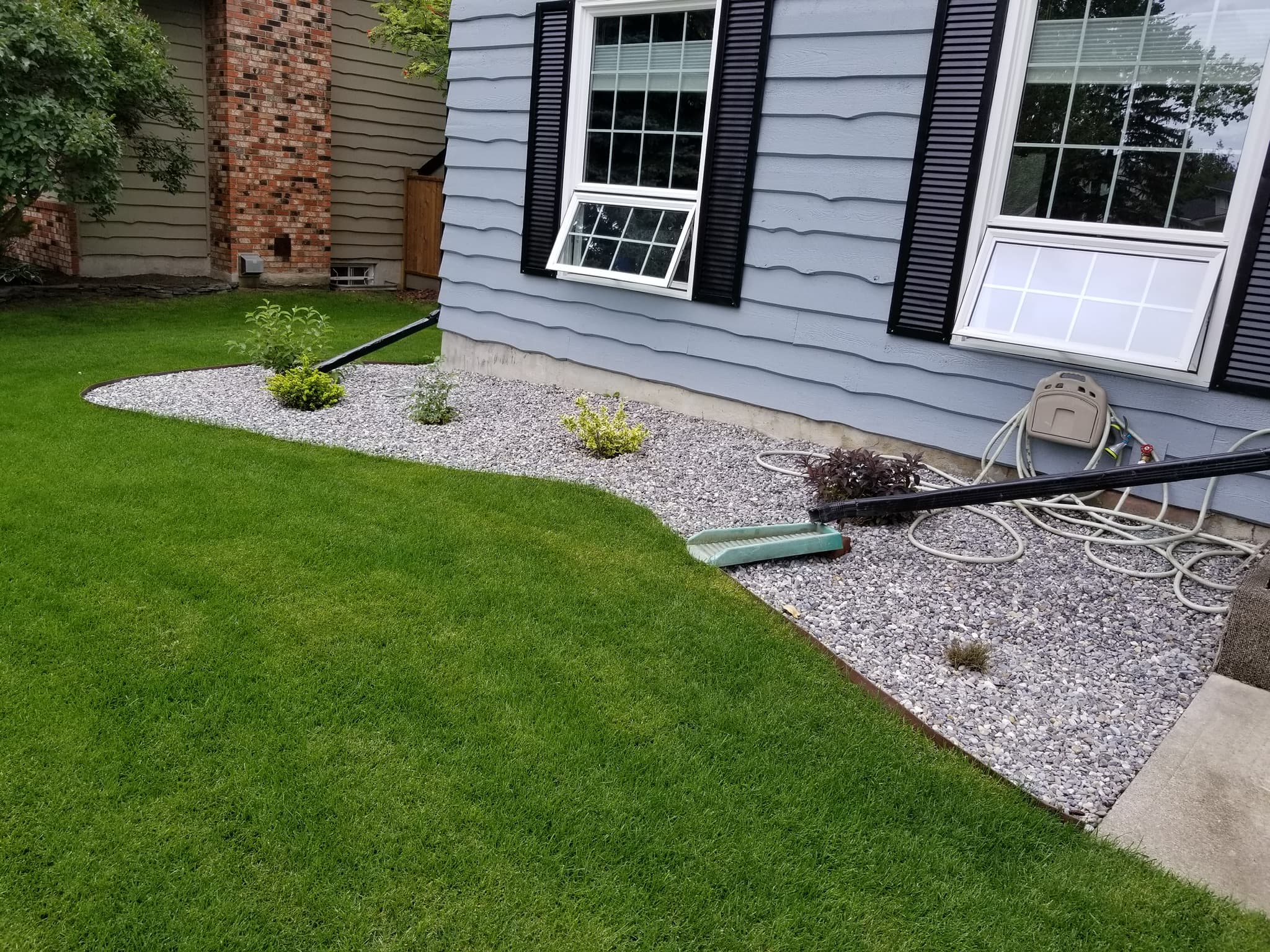 Calgary Lawn Services project in Calgary by Taha Landscaping
